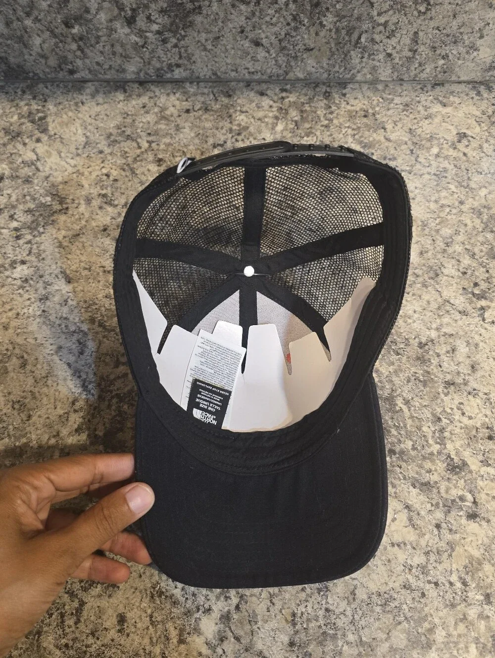 New Mens TNF The North Face Box Logo Trucket Trucker Mesh Back Cap